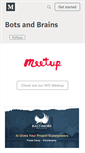 Mobile Screenshot of botsandbrains.com